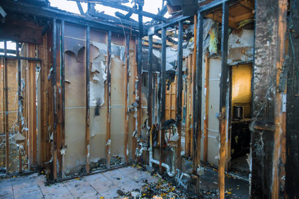 Professional Smoke Damage Restoration technician working in Annapolis, MD